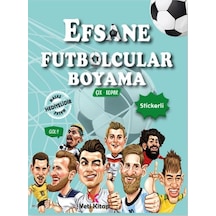 Efsane Futbolcular Boyama Kitabı - Yqbx-633117