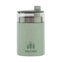 Yeşil Otomatik Kürdan Kutusu Buğday Samanı Kürdan Tutucu Konteyner Taşınabilir Pop-up Kürdan Dağıtıcı Saklama Kutusu Mutfak Düzenleyici