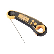 Igrıll Waterproof Dijital Sıcaklık Ölçer Gıda Termometresi Turuncu