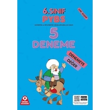 6. Sınıf Pybs 5 Deneme Örnek Akademi