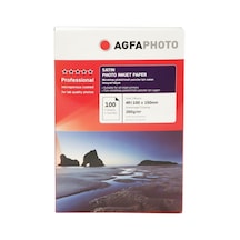 Premium Agfaphoto Fotoğraf Kağıdı 100 Adet 10x15 Inkjet Kağıt Mat Görsel Baskı Hobi Malzemesi