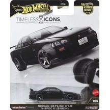 Hot Wheels Premium Car Culture Timeless Icons Nissan Skylıne Gt-r V-spec Iı Bnr34 Fpy86