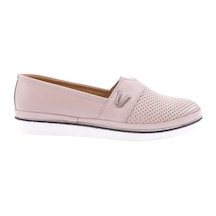 Dgn 535-23y Kadin Lazerli V Tokali Lastik Detayli Comfort Ayakkabi 535-2111-R0626 Gümüş