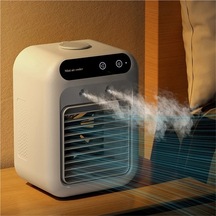Jialan Mini Klima Taşınabilir Fan Çift Sprey Ultrasonik