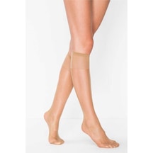 Süper Ince 15 Den Mat Pantolon Çorabı Bronz Acı Kahverengi