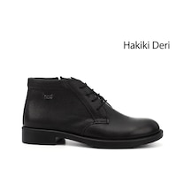 Gönderi(R) Gönderi R Erkek Siyah Floter Fermuarlı Hakiki Deri Klasik Bot Dkmb75401204