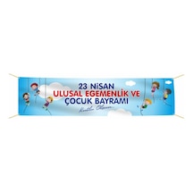23 Nisan Pankartı -5 Tek Ebat