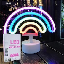 Gökkuşağı Neon Led Lamba Renkli