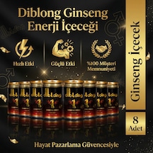 Diblong Ginseng +18 Performans Enerji İçeceği - 8 Adet Gizli Gönderim