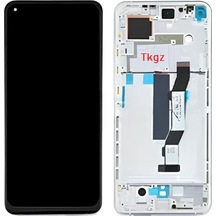 Xiaomi Mi 10t Lcd Ekran Dokunmatik - A - Kalite Çıtalı Gümüş