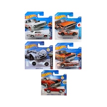 Hot Wheels Regular Eski Tip Arabalar Başlangıç Seti - 5'li Klasik Koleksiyon Çok Renkli