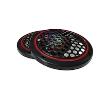 20cm Kırmızı Neon Ledli Hoparlör Kapağı 2 Adet