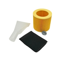 Karcher Uyumlu K 2150 Süpürge Silindirik Filtre Ve Emici Seti