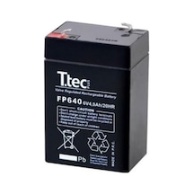 Ttec 6V 4AH Bakımsız Kuru Akü