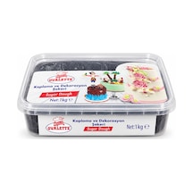 Ovalette Şeker Hamuru Siyah 1 Kg