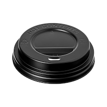 8 Oz Sıcak Bardak Kapağı Siyah 80 Mm Çap 1.000 Adet 1000 Adet