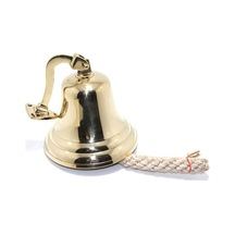 2 Adet Duvara Asmalı Pirinç Çan Duvar Monteli Zil Asma Çan Brass Wall Bell 13 13 Cm