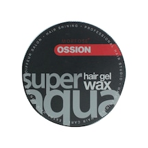 Ossion Süper Hair Jel Aqua Wax 150 Ml Siyah Saç Wax