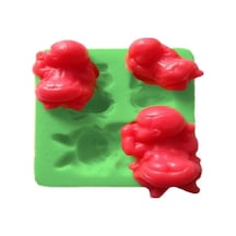 Lü Uyuyan Bebek Şeklinde Silikon Pasta Ve Seker Hamuru Kalibi 5x3x2 Cm Ço-37 Diğer