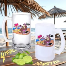 Güzel Ve Çirkin Buzlu Ya Da Buzsuz Bira Bardağı