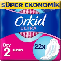 Orkid Ultra Ekstra Süper Ekonomik Hijyenik Ped Uzun 22'li
