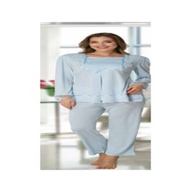 Effortt Effort Pijama Kadın Mavi Hamile Lohusa Pijama Takımı 2015 Mavi