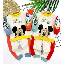 9-12-18-24 Ay Mickey Ve Arkadaşları Desenli Uzun Kollu Sweat 2li Kız Erkek Bebek Takımı Mavi Çok Renkli 9-12-18-24 Ay Mickey Ve Arkadaşları Desenli Uzun Kollu Sweat 2li Kız Erkek Bebek Takımı Mavi Çok Renkli
