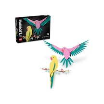 LEGO® Art Fauna Koleksiyonu – Macaw Papağanları 31211 Yetişkinler için Dekoratif ve Sergilenebilir Model Yapım Seti - 644 Parça