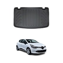 Renault Clio 4 Hb 2012-2019 Arası Uyumlu Araca Özel Kauçuk Tpe Bagaj Havuzu Siyah