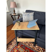 60x40 Yükseklik Ayarlı Çalışma Masası,hasta Yemek Masası Ceviz