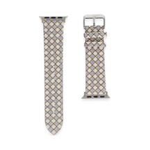 Watch 42mm Karo Motif Kordon - Lila - 100 Diğer