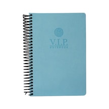 Vip Defter Kareli 17x24 - Açık Mavi