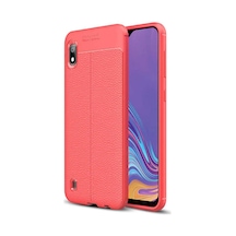 Galaxy A10 Kılıf Zore Niss Silikon Kapak Kırmızı