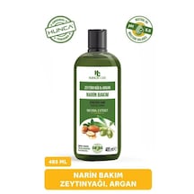 Hunca Care Argan Ve Zeytinyağlı Şampuan Dökülme Karşıtı Besleyici Ve Onarıcı 485 Ml Tüm Saçlar