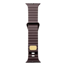 Watch 42mm Uyumlu Krd-73 Uyumlu Zore Kordon-kahverengi