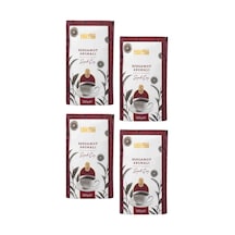4'lü Bergamot Aromalı Siyah Çay Seti - 500 G X 4 Paket Özel Harman Dökme Çay 2 Kg Stok Paketi