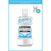Advanced White Hafif Tat Alkolsüz Ağız Bakım Suyu 500 Ml+cam Bardak Hediyeli