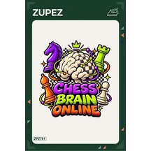 Zpz781 Chess Brain Online Ütüyle Uygulanabilir Transfer Baskı - 911529816