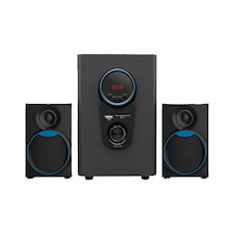 Platoon Speaker Pl-4348 2+1 10w Bluetooth Usb+tf Card+fm Multımedıa Ses Sıstemı Teşhir