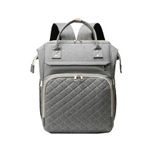 Vkemall Taşınabilir Bebek Bezi Çantası Sırt Çantası Büyük Kapasiteli Suya Daya