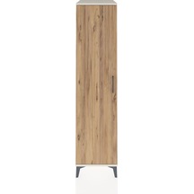 Kronos Dolap 4 Raflı Tek Kapaklı 44x59x182 Aytaşı-çam Aytaşı