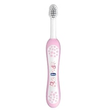 Chicco Bebek Diş Fırçası 6+ Ay Lila Pembe