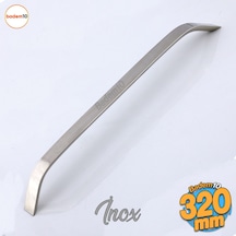 Şahin Metal İnox Kulp 320 Mm Mobilya Çekmece Mutfak Dolabı Dolap Kapak Kulpları Kulb Kulpu 32 Cm İnox