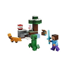 Minecraft Temalı Steve İn Tayga Macerası, 6 Yaş Ve Üzeri Eğlenceli Oyuncak