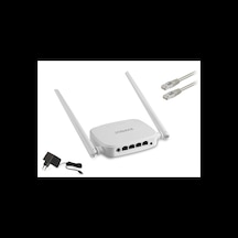 Everest Ewr-301, 4port, 300mbps, 2.4ghz Wifi, Masaüstü, Megabit, Repeater, Router, Access Point Everest Ewr-301, 4port, 300mbps, 2.4ghz Wifi, Masaüstü, Megabit, Repeater, Router, Access Point