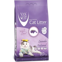 Vancat Lavanta Kokulu İnce Taneli Kedi Kumu 10 KG