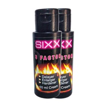Sıxx 2 Adet 3in1 Krem Erkeğe Özeı 3 Ettki Birden Kremi 60 Ml