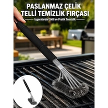 Izgara Ve Barbekü Temizleme Fırçası Dayanıklı Tasarım Yeni Nesil Mh-hs8131-1335