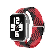 Watch 22mm Star Kordon - Kırmızı-siyah Bz8683140503505