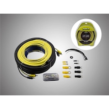 For-x 6GA Amfi Kablo Seti Kaliteli – Profesyonel Anfi Kablosu Set